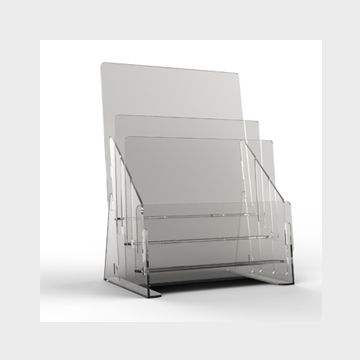 Porta Brochures 3 tasche