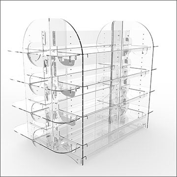Gondola in plexiglass