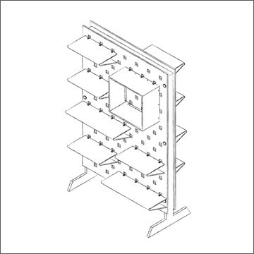 Espositore in plexiglass Kubiko