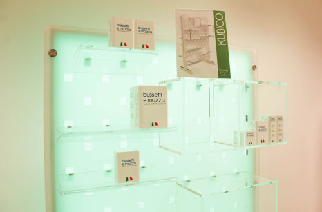 Kubico esposto nello showroom
